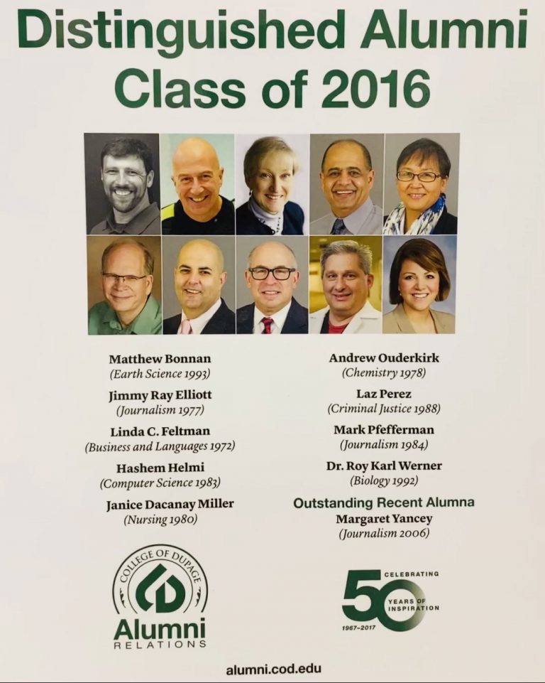 COD Distinguished Alumni Award