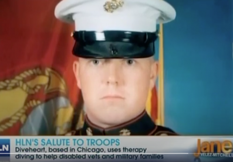 CNN/HLN GOLD STAR MILITARY DIVEHEART FEATURE